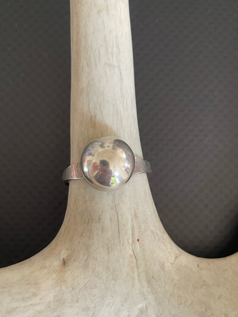 Native Sterling Ball Ring